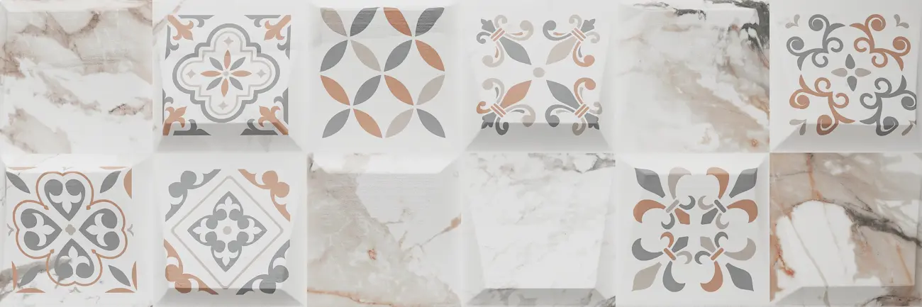 Seren Ceramic Tile: Tranquil Elegance for Walls and Floors